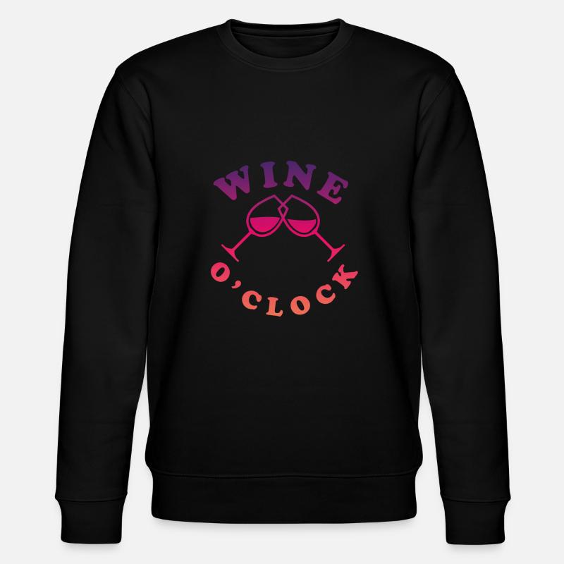 Idée cadeau de vin - Sweat bio CHANGER Stanley/Stella Unisexe - noir