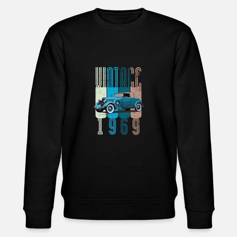 Millésime 1969 - Sweat bio CHANGER Stanley/Stella Unisexe - noir