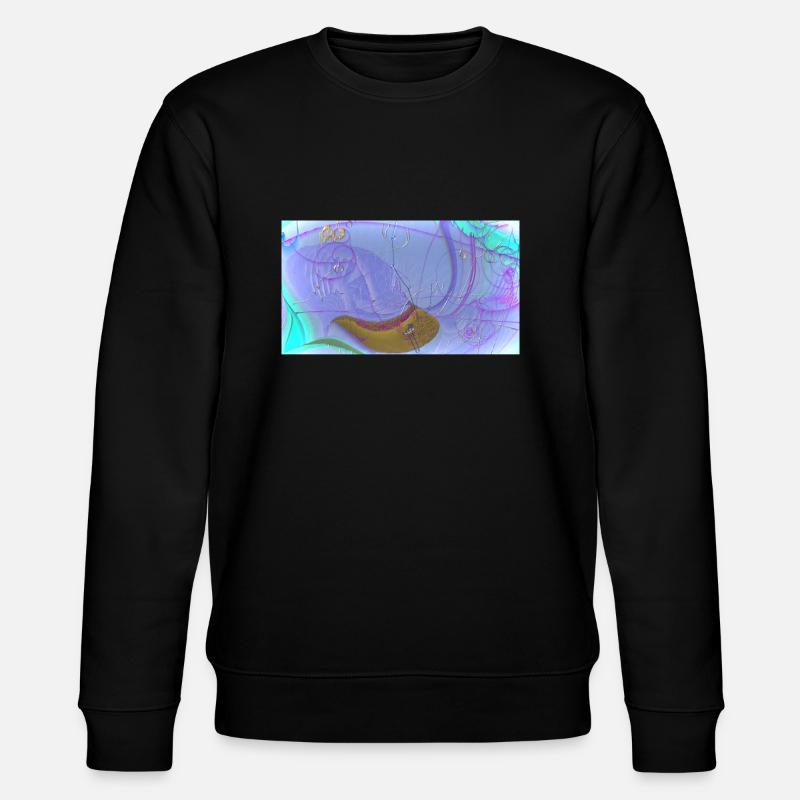 Chili und Farbe - Stanley/Stella Unisex Bio-Sweatshirt CHANGER  - Schwarz