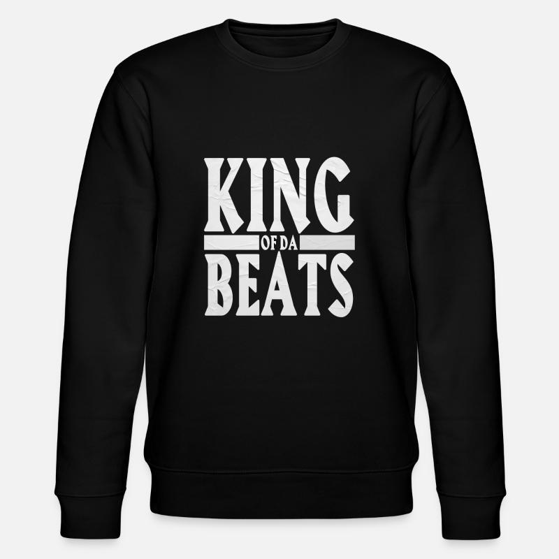 King Of Da Beats - Stanley/Stella Unisex Bio-Sweatshirt CHANGER - Schwarz