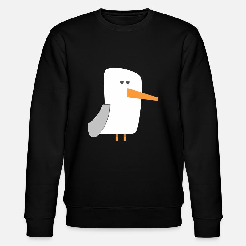 Mouette - Sweat bio CHANGER Stanley/Stella Unisexe - noir