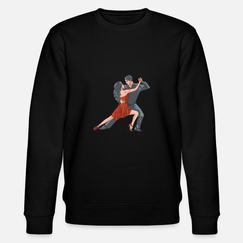 SALSA TANZEN - Stanley/Stella Unisex Bio-Sweatshirt CHANGER  - Schwarz
