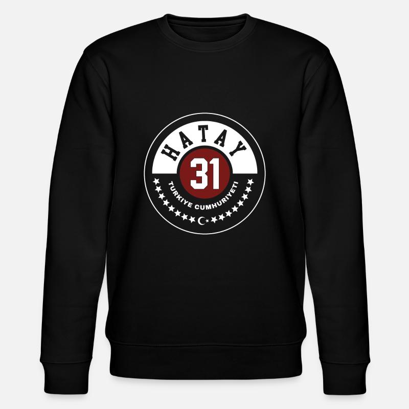 Hatay - Stanley/Stella Unisex Bio-Sweatshirt CHANGER  - Schwarz