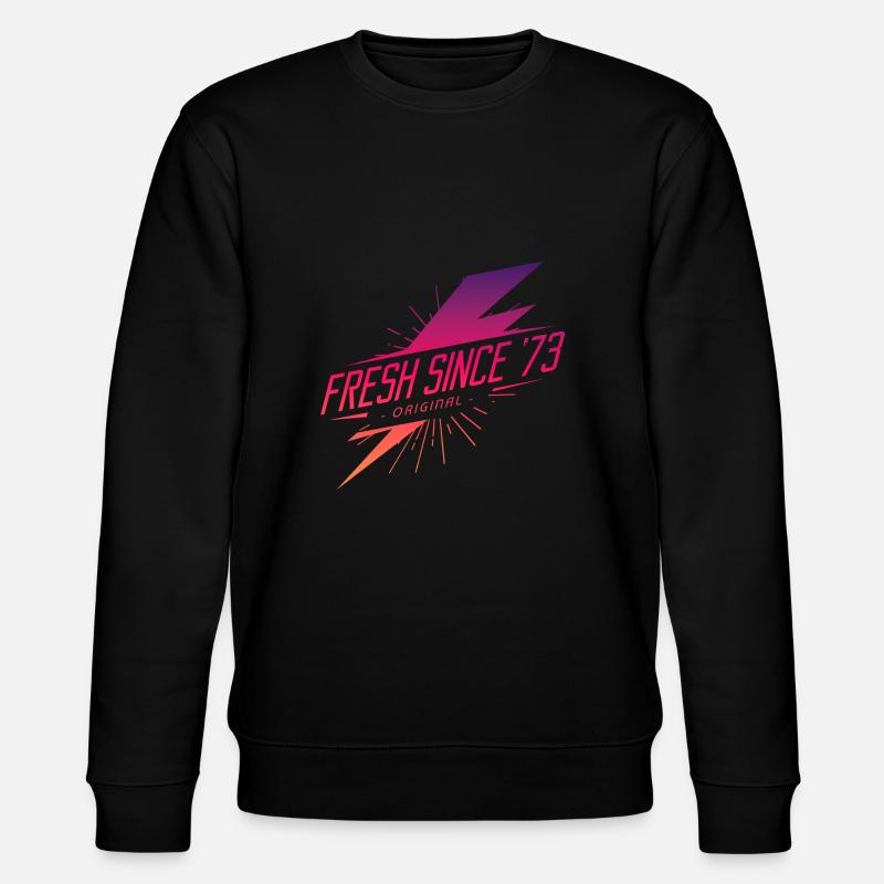Millésime 1973 - Sweat bio CHANGER Stanley/Stella Unisexe - noir
