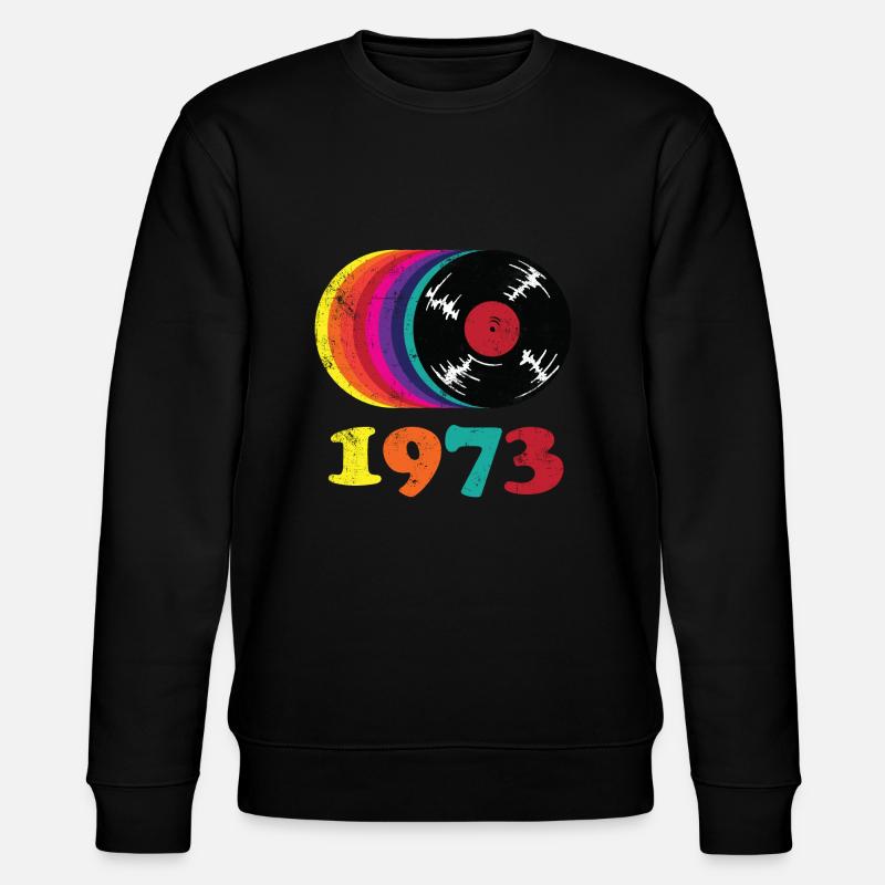Millésime 1973 - Sweat bio CHANGER Stanley/Stella Unisexe - noir