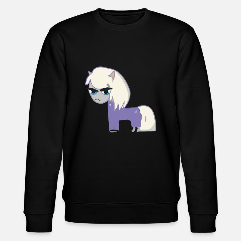 Lila le petit poney - Sweat bio CHANGER Stanley/Stella Unisexe - noir
