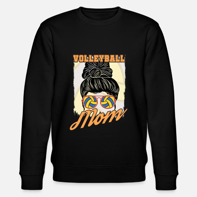 Maman Volleyball - Sweat bio CHANGER Stanley/Stella Unisexe - noir