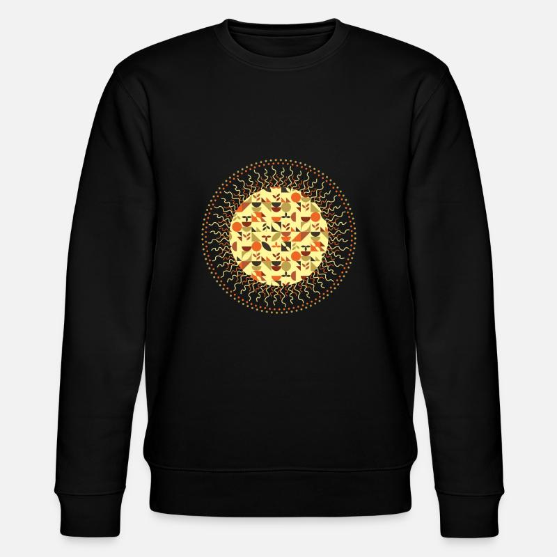 Soleils - Mandala modularis - Sweat bio CHANGER Stanley/Stella Unisexe - noir