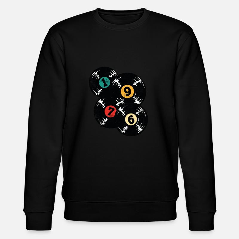 Millésime 1976 - Sweat bio CHANGER Stanley/Stella Unisexe - noir