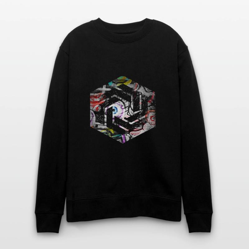 Hexagon-Programmierung Programmierer Codierung geometrisch Stanley/Stella Unisex Bio-Sweatshirt CHANGER 