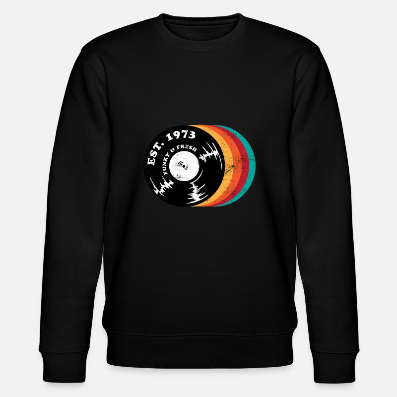 Millésime 1973 - Sweat bio CHANGER Stanley/Stella Unisexe - noir