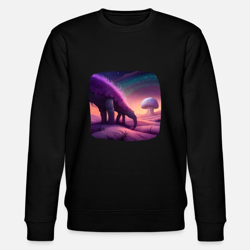 Fantasy creature mystical - Stanley/Stella CHANGER Unisex Organic Sweatshirt - black