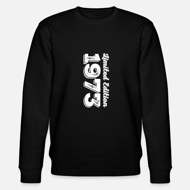 Millésime 1973 - Sweat bio CHANGER Stanley/Stella Unisexe - noir