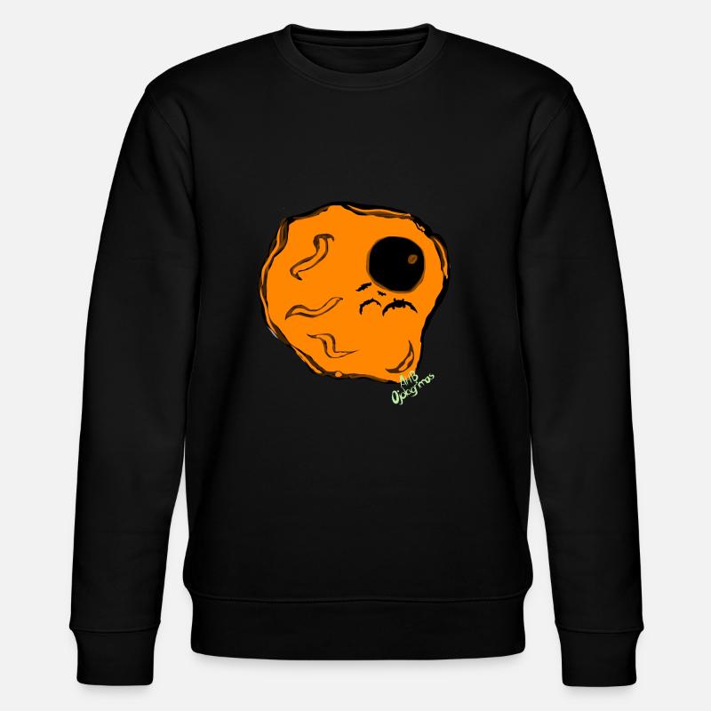 Mein Spiegelei. - Stanley/Stella Unisex Bio-Sweatshirt CHANGER  - Schwarz