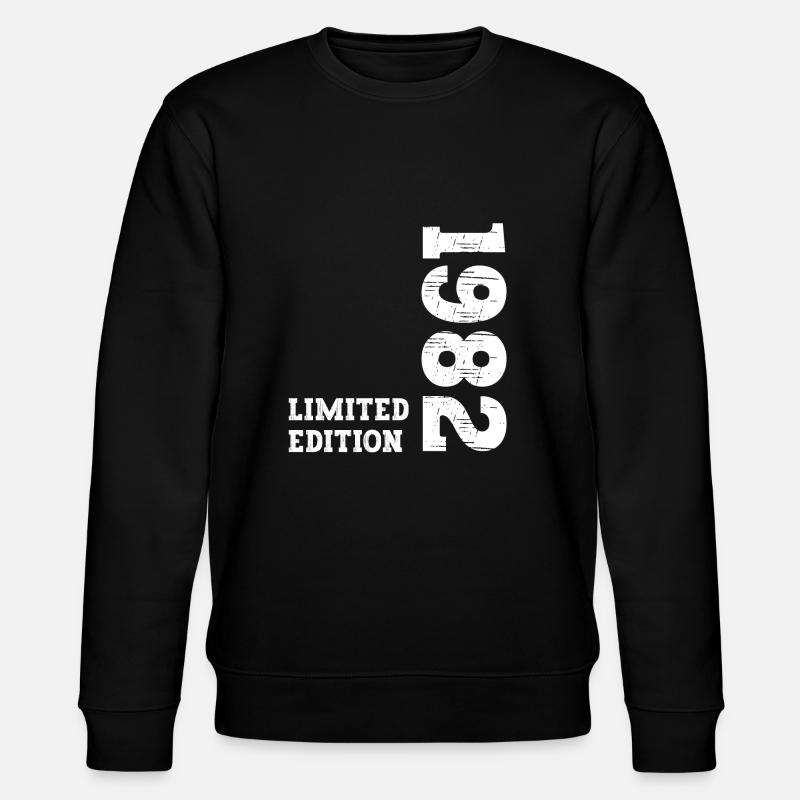 1982 Anniversaire - Sweat bio CHANGER Stanley/Stella Unisexe - noir