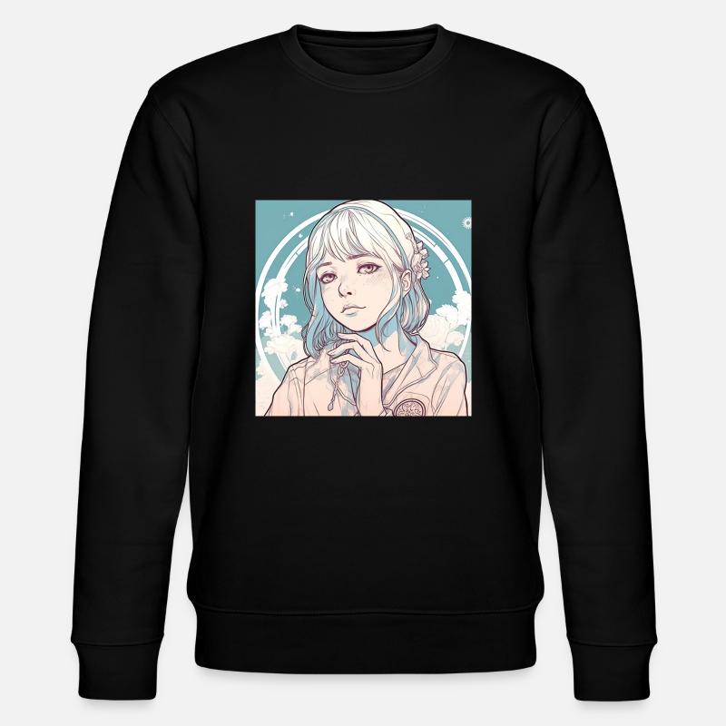 Emi Tanaka - Stanley/Stella Unisex Bio-Sweatshirt CHANGER - Schwarz