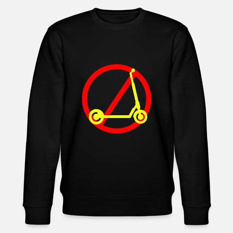 E-Scooter Scooter - Sweat bio CHANGER Stanley/Stella Unisexe - noir