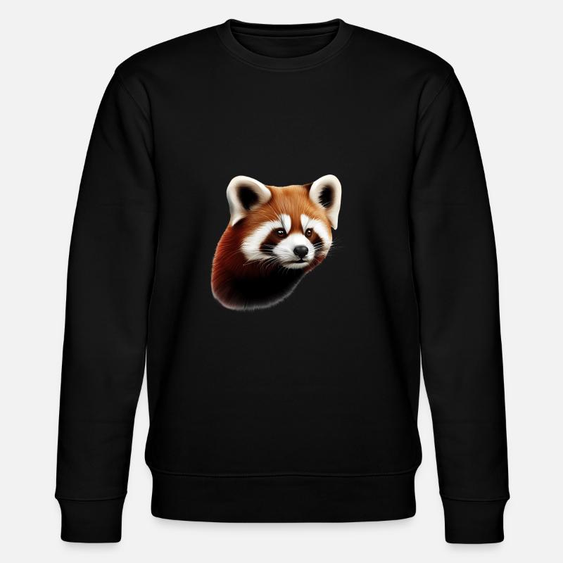Petit panda - Sweat bio CHANGER Stanley/Stella Unisexe - noir