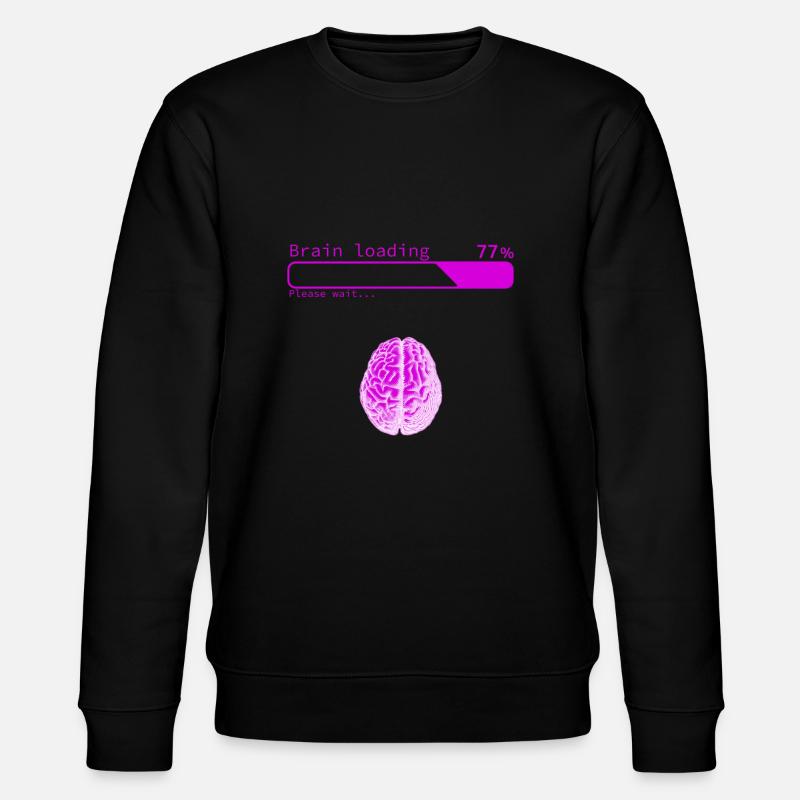 Brain Loading - Stanley/Stella CHANGER Unisex Organic Sweatshirt - black