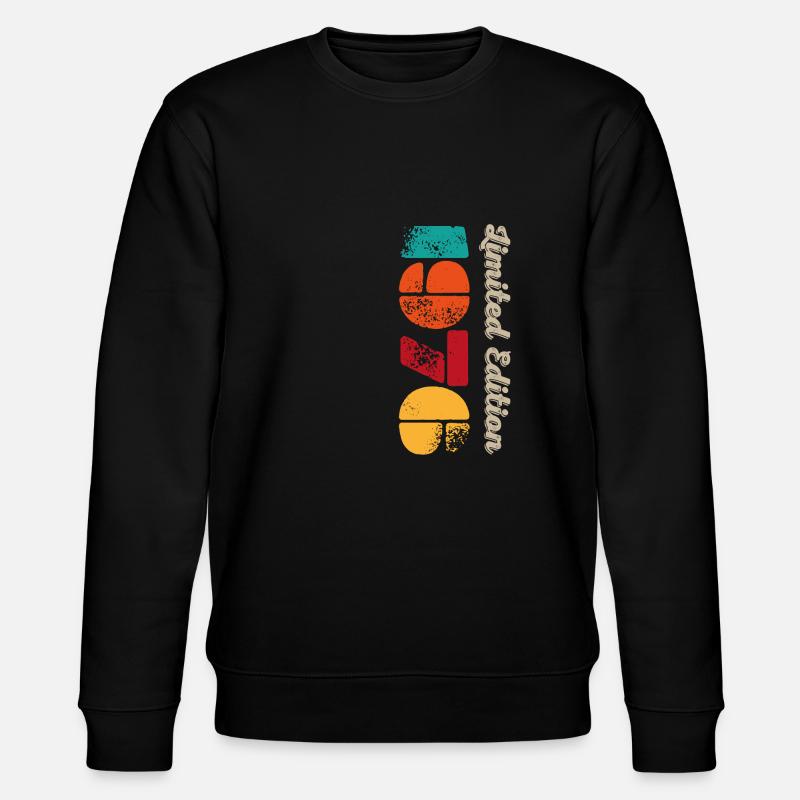 Millésime 1976 - Sweat bio CHANGER Stanley/Stella Unisexe - noir