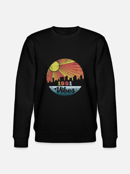 Millésime 1991 - Sweat bio CHANGER Stanley/Stella Unisexe - noir