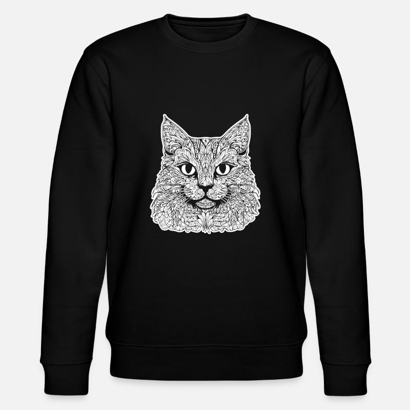 Chat chaton chaton dame - Sweat bio CHANGER Stanley/Stella Unisexe - noir
