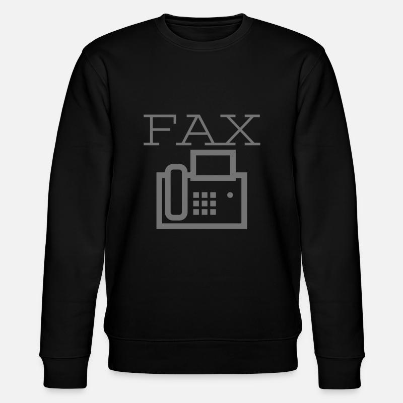 Fax-Slang - Stanley/Stella Unisex Bio-Sweatshirt CHANGER  - Schwarz
