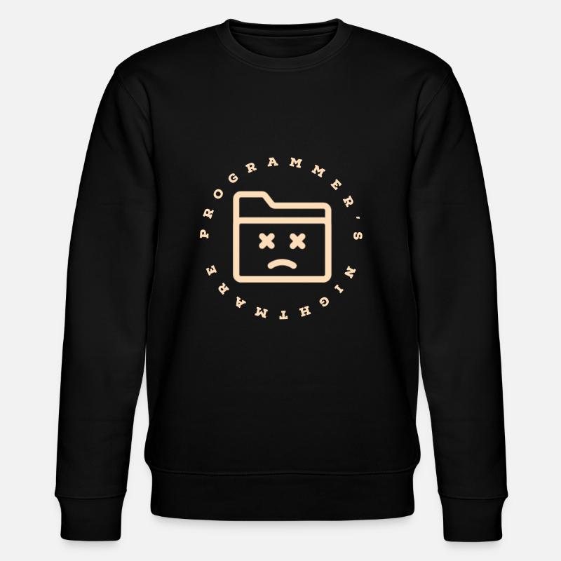 Programmer's Nightmare - Stanley/Stella CHANGER Unisex Organic Sweatshirt - black