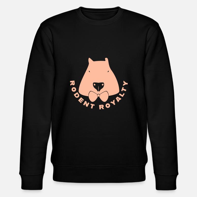 Royauté des rongeurs - Sweat bio CHANGER Stanley/Stella Unisexe - noir