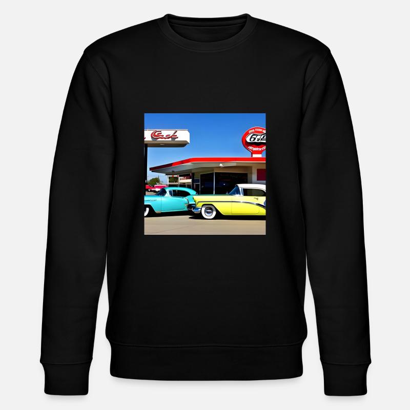 C03 - Stanley/Stella Unisex Bio-Sweatshirt CHANGER  - Schwarz