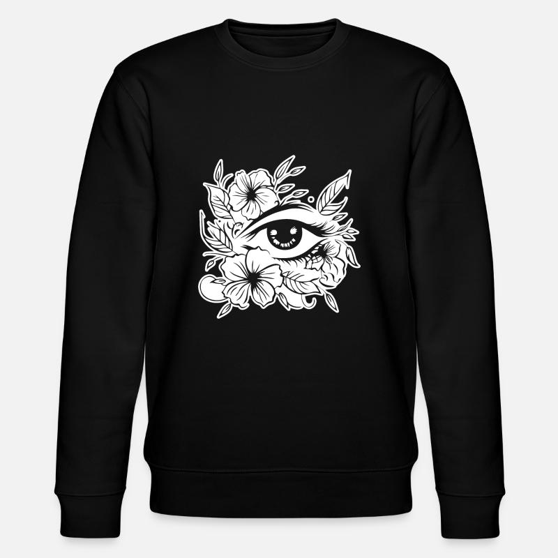 Ophtalmologiste Eye Eyes - Sweat bio CHANGER Stanley/Stella Unisexe - noir