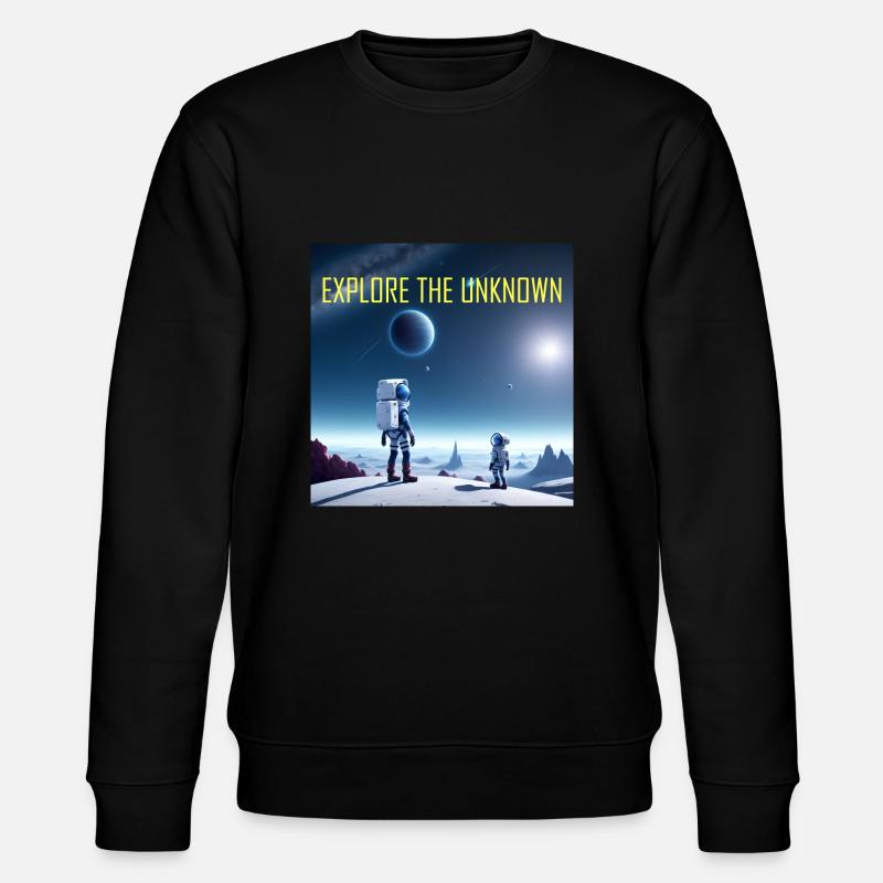 Explorez l’inconnu - Sweat bio CHANGER Stanley/Stella Unisexe - noir