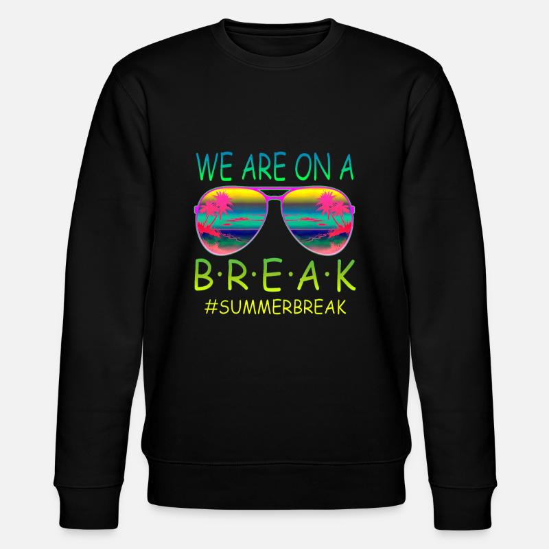 Abschlussfeier 2024 Abiturfeier - Stanley/Stella Unisex Bio-Sweatshirt CHANGER  - Schwarz