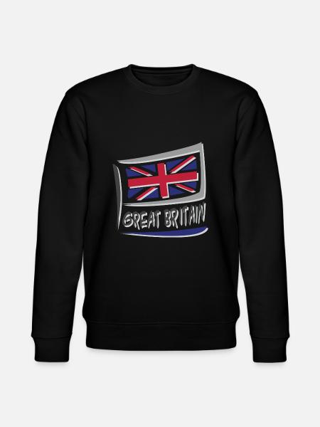 Great Britain - Stanley/Stella CHANGER Unisex Organic Sweatshirt - black