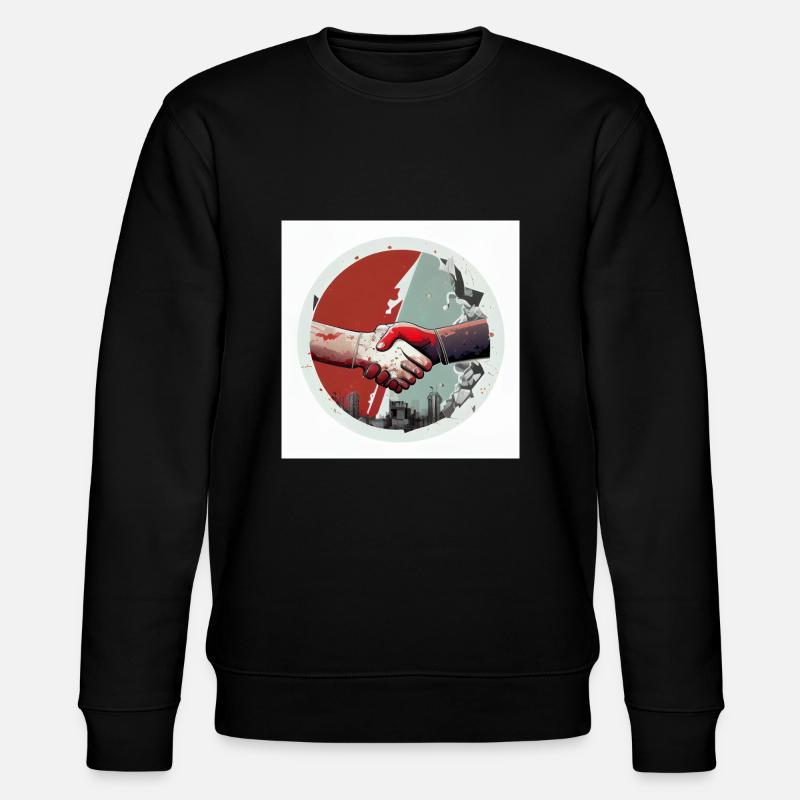 Solidarité dans l’unité - Sweat bio CHANGER Stanley/Stella Unisexe - noir