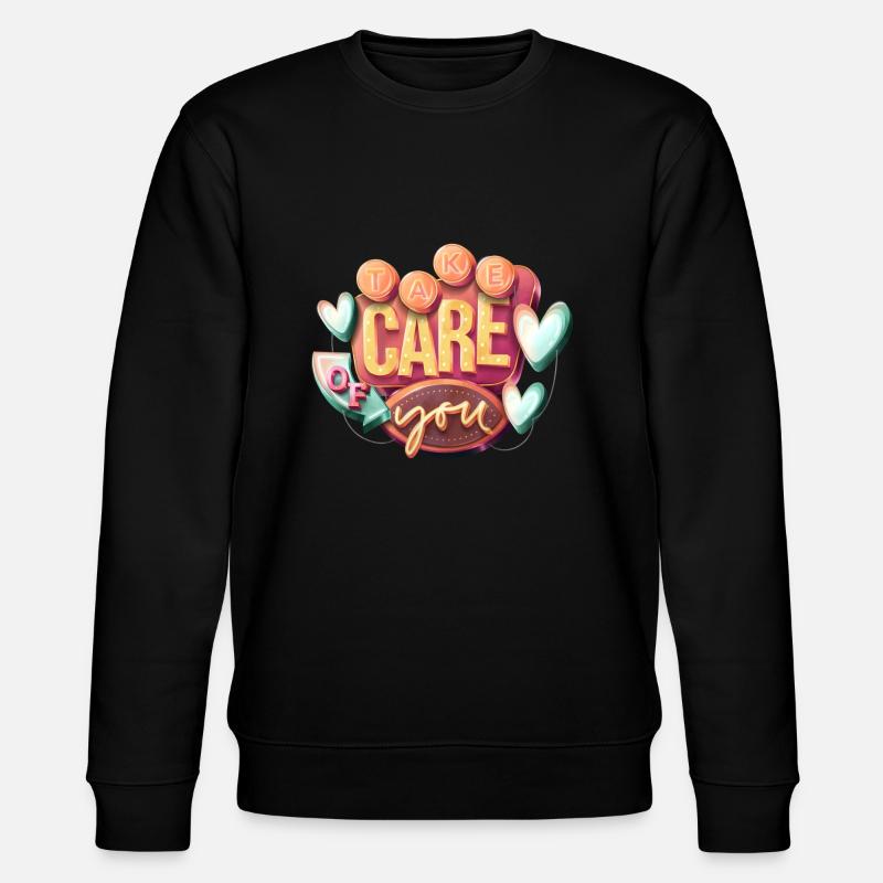 care - Stanley/Stella Unisex Bio-Sweatshirt CHANGER  - Schwarz