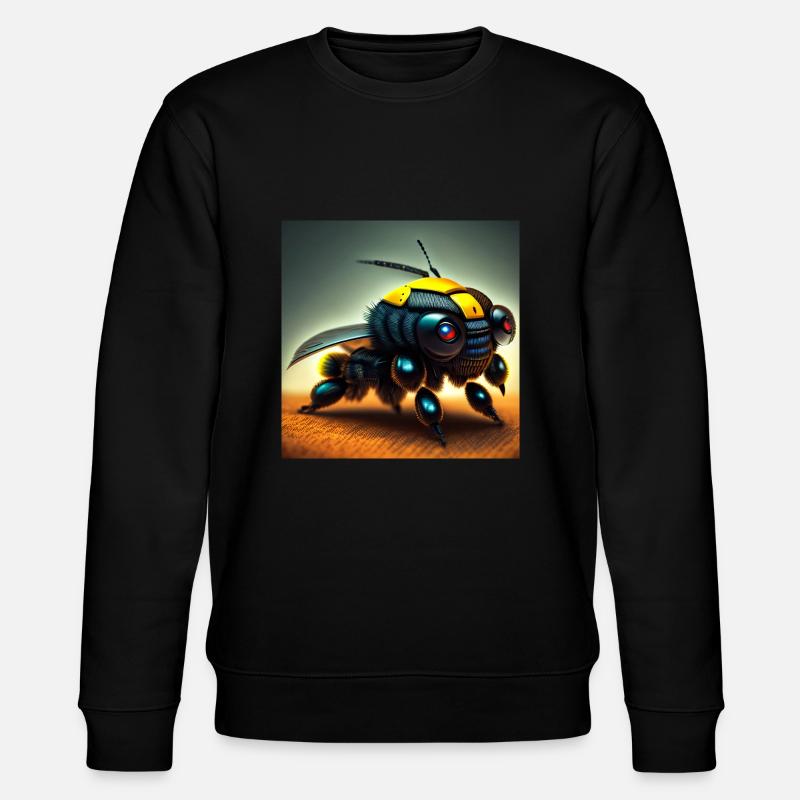 bionic bumblebee - Stanley/Stella CHANGER Unisex Organic Sweatshirt - black