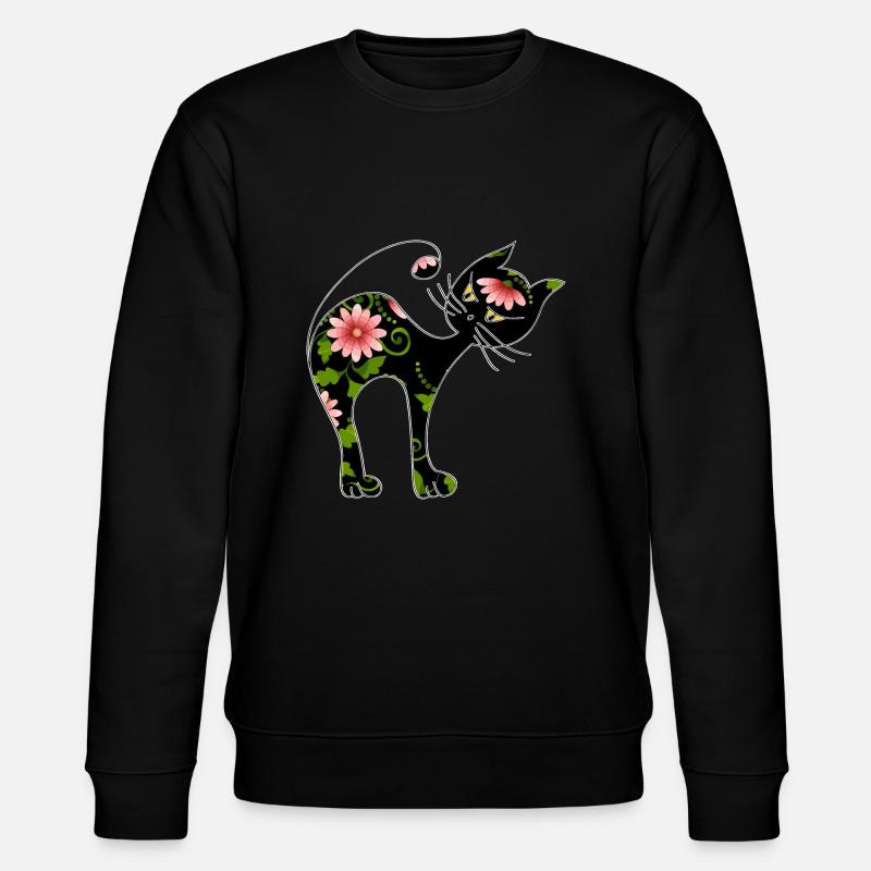 Chat - Sweat bio CHANGER Stanley/Stella Unisexe - noir