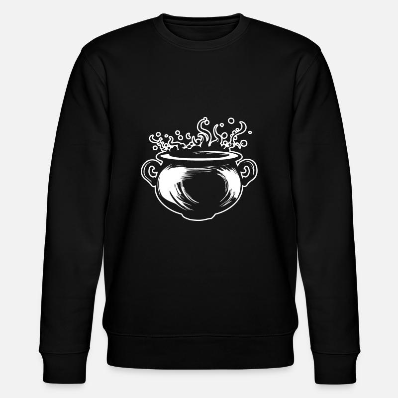 Chaudron Sorcière magique Halloween - Sweat bio CHANGER Stanley/Stella Unisexe - noir