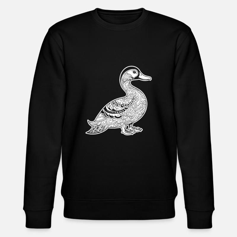 Canard Oiseaux Canards - Sweat bio CHANGER Stanley/Stella Unisexe - noir