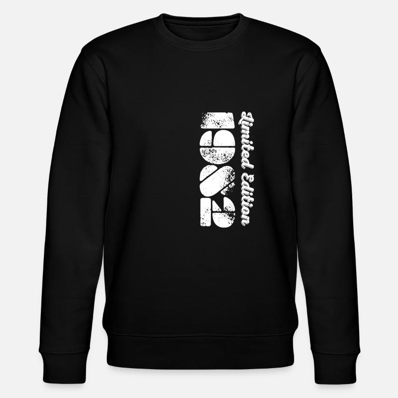 Millésime 1982 - Sweat bio CHANGER Stanley/Stella Unisexe - noir