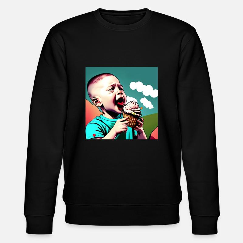 Eis - Stanley/Stella Unisex Bio-Sweatshirt CHANGER  - Schwarz