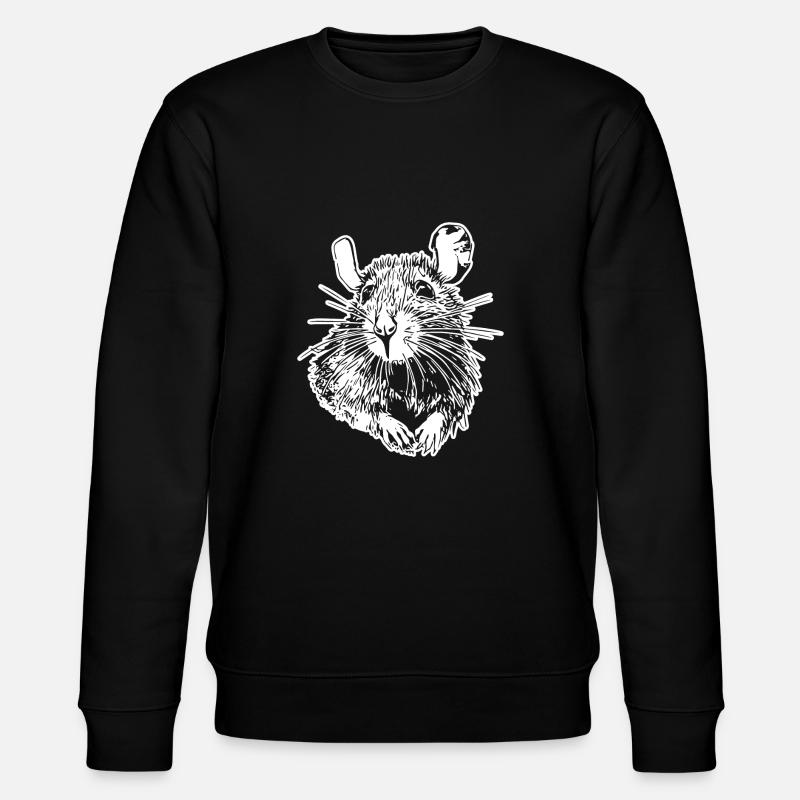 Rat, souris, rongeur, rats - Sweat bio CHANGER Stanley/Stella Unisexe - noir