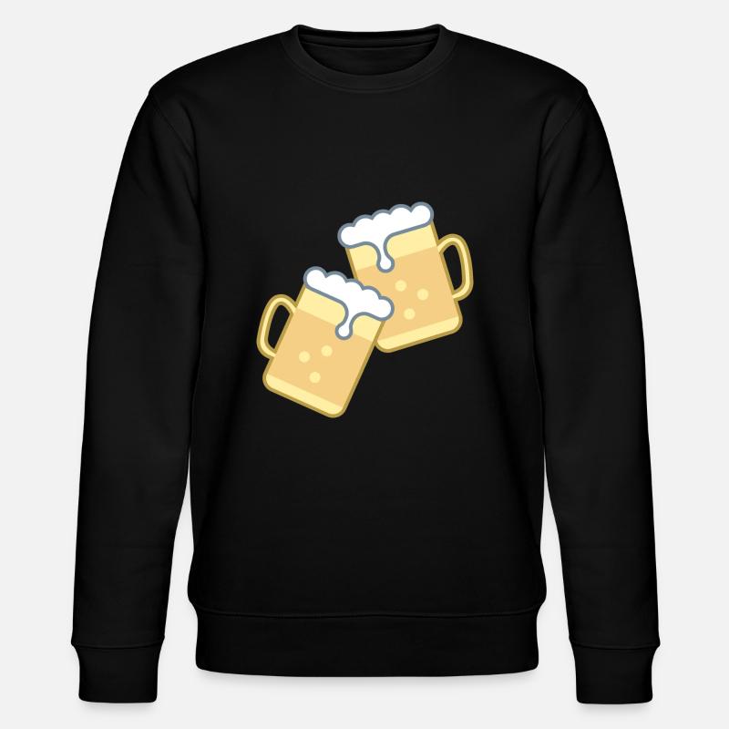 Bierkrug - Stanley/Stella Unisex Bio-Sweatshirt CHANGER  - Schwarz