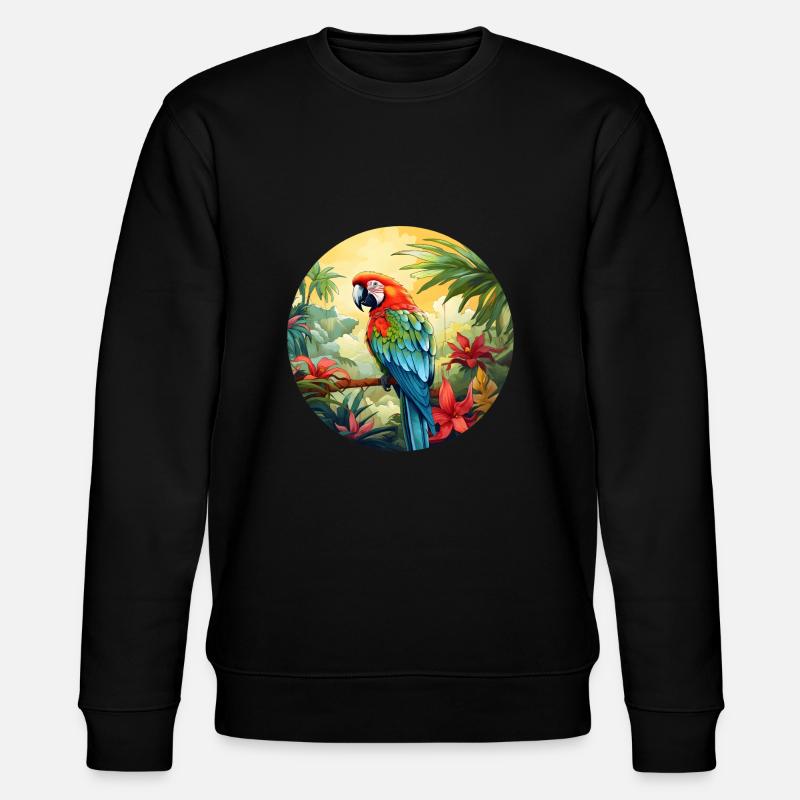Ara rouge cubain - Sweat bio CHANGER Stanley/Stella Unisexe - noir