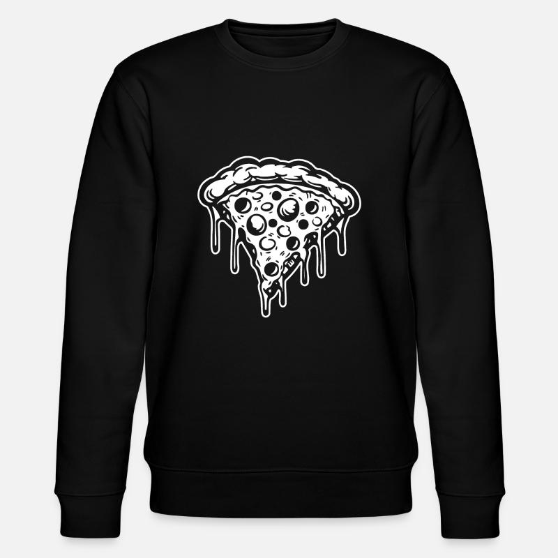 Pizza Restauration rapide Pizzeria - Sweat bio CHANGER Stanley/Stella Unisexe - noir