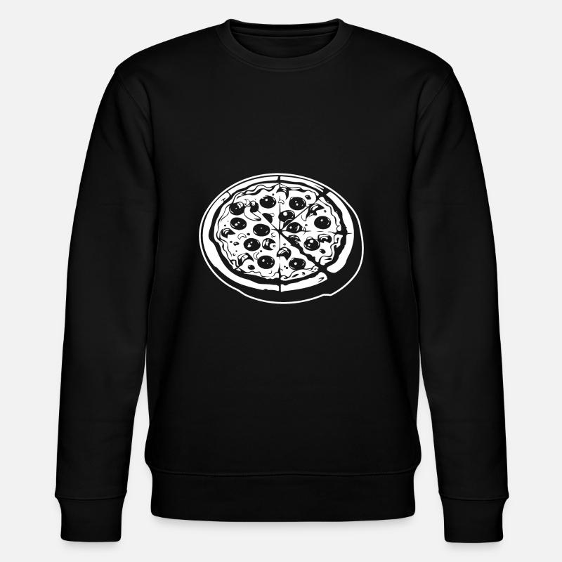 Pizza Restauration rapide Pizzeria - Sweat bio CHANGER Stanley/Stella Unisexe - noir