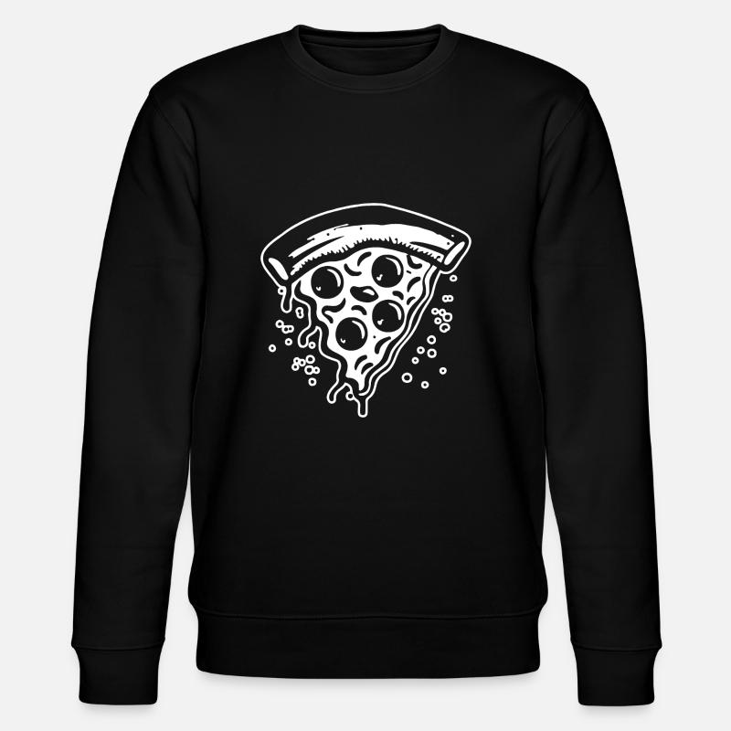 Pizza Restauration rapide Pizzeria - Sweat bio CHANGER Stanley/Stella Unisexe - noir