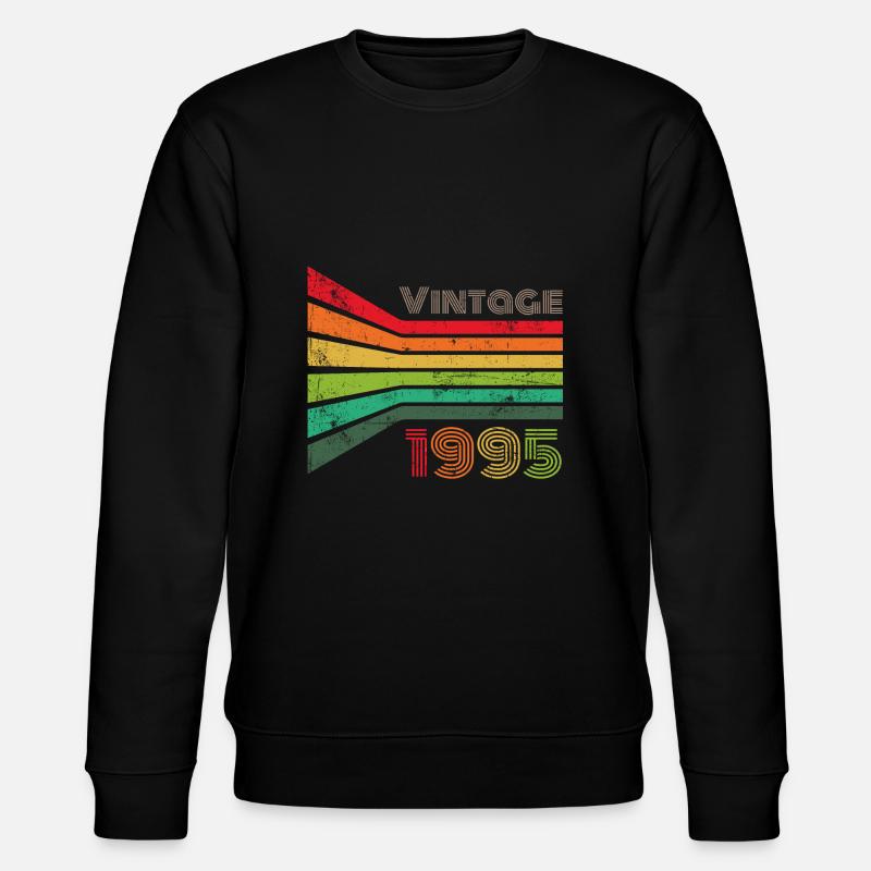 Millésime 1995 - Sweat bio CHANGER Stanley/Stella Unisexe - noir