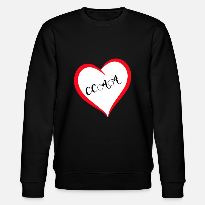 CCAA - Stanley/Stella Unisex Bio-Sweatshirt CHANGER  - Schwarz
